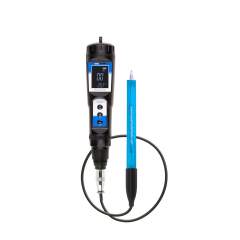 Aqua Master Tools S300 Pro2 – Alustan pH- ja lämpömittari IP65, kaapeloitu vaihdettava elektrodi, AAA (0,01 pH)