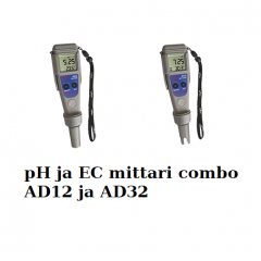 Adwa Combo pH ja EC mittarit AD12 & AD32