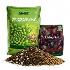 Atami Bi Grow Mix + BioNova Living Soil 50 L | Käyttövalmis kasvualusta
