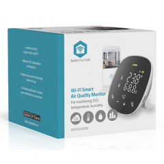 Hiilidioksidi mittari CO2 / Ilmanlaatumittari Smartlife, WIFI