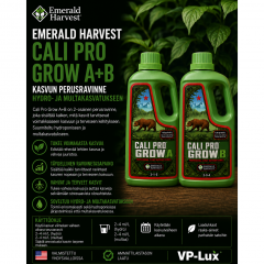 Emerald Harvest Cali Pro Grow A plus B - Kasvun perusravinne