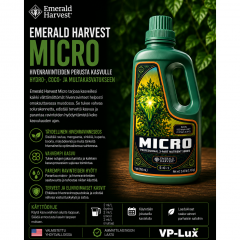 Emerald Harvest Micro - hivenravinteiden perusta kasvulle