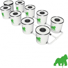 Growrilla RDWC 2.0 – 8 × 19 L (kiertovesi DWC)