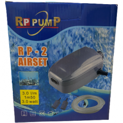 Ilmapumppu RP-2 Set, ilmakivet ja letkut