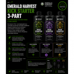 Kasviravinne, Emerald Harvest Kick Starter 3-part