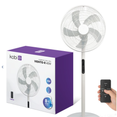 Lattiatuuletin Kobi Viento-R 40W , kaukosäätimellä ja ajastimella (Halkaisija 40 cm)