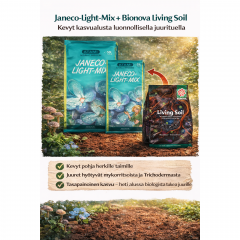 Atami Janeco-Light-Mix + Bionova Living Soil 50L – kevyt kasvualusta taimille ja pistokkaille