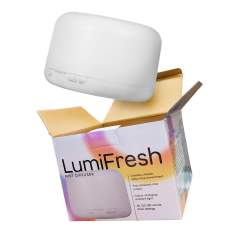 LumiFresh Mist Diffuser – ultraääninen tuoksudiffuuseri tunnelmavalolla