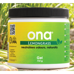 ONA Gel Lemongrass 732g – tehokas hajunpoistogeeli *