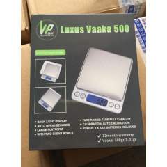 VP-Luxus digitaalinen tarkkuusvaaka 500g x 0,01g - taskuvaaka paristoilla