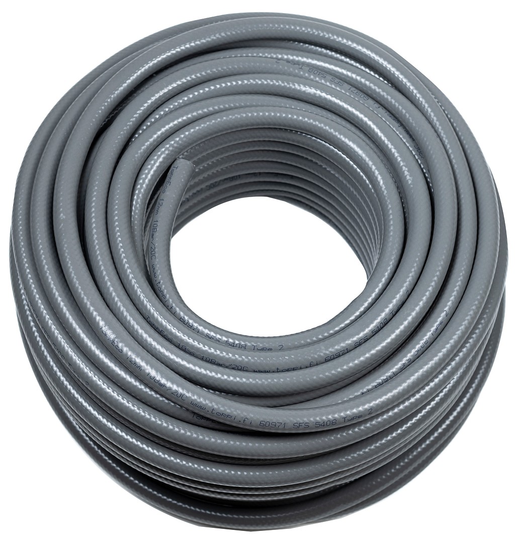 ToppEco™ vesiletku 12 mm 1 m – kierrätysmateriaalista, ftalaatiton (SFS 5408)